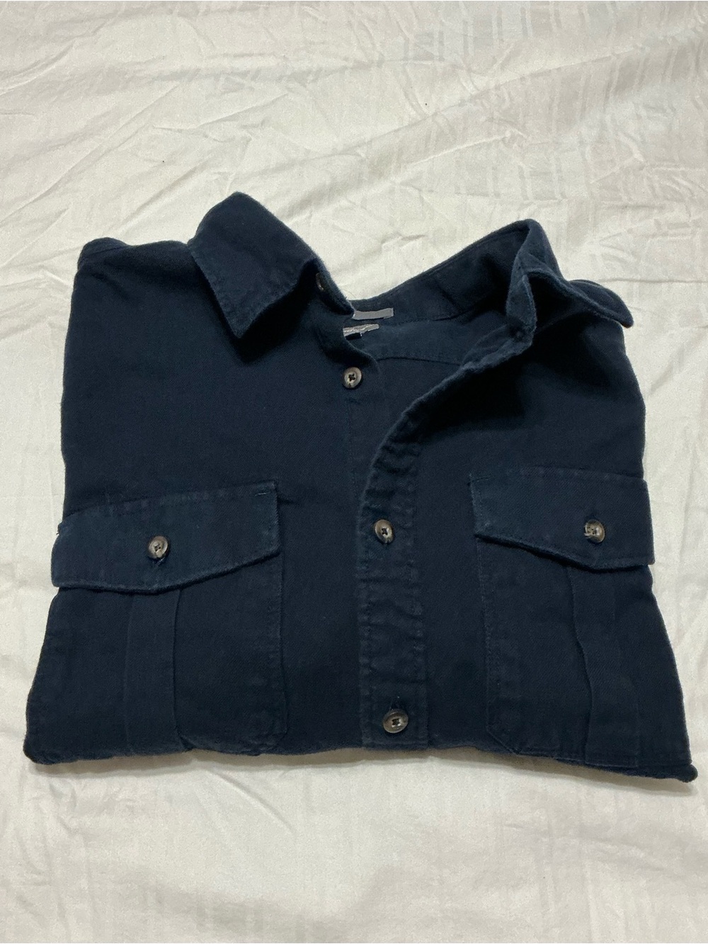 Men's Eddie Bauer Vintage Classic Chamois Shirt - Picture 6 of 7